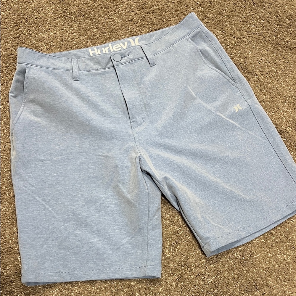 Hurley Men's Sky Blue Hybrid Shorts